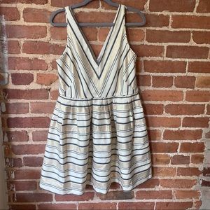MOVING SALE J. Crew brand new striped v neck dress